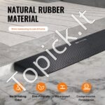 90 × 200 × 30 mm masyvi guminė rampa – iki 15 tonų apkrova - Image 7