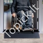 90 × 200 × 30 mm masyvi guminė rampa – iki 15 tonų apkrova - Image 2