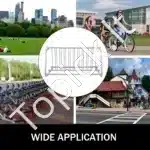 Dvigubas dviračių stovas su 10 laikiklių, grindinis laikymo stovas garažui ir kiemui - Image 7