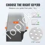 Latakų apsauga nuo lapų, 32,9 m ilgis, 12,7 cm plotis, tinklinė danga lietvamzdžiams - Image 2