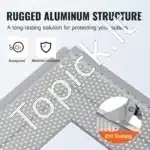 Latakų apsauga nuo lapų, 32,9 m ilgis, 12,7 cm plotis, tinklinė danga lietvamzdžiams - Image 3