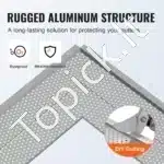 Latakų apsauga nuo lapų, 31,7 m ilgis, 15,2 cm plotis, tinklinė danga lietvamzdžiams - Image 3