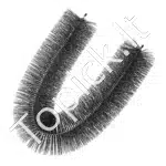 Latakų apsauginė šepetinė sistema, 5 vnt., 4,6 m bendras ilgis, 11 cm skersmuo, latakų valymo šepetys - Image 8