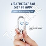 Plieninė Apsauginė Grandinė – 3 mm x 30,5 m - Image 5