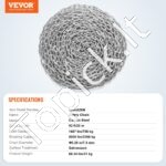 Plieninė Grandinė 28 m x 7,3 mm - Image 3