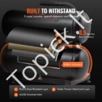 860 W tylus bealyvinis oro kompresorius – 8 L bakas, 120 PSI, 230 V - Image 5