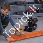 860 W tylus bealyvinis oro kompresorius – 8 L bakas, 120 PSI, 230 V - Image 2