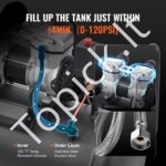 Švelnus bealyvinis oro kompresorius – 30 L bakas, 650 W, 120 PSI, 80 dB - Image 7