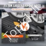 113 × 24,1 × 2,5 cm guminė slenksčio rampa su kanalu – apkrova iki 15 tonų - Image 7