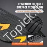 113 × 24,1 × 2,5 cm guminė slenksčio rampa su kanalu – apkrova iki 15 tonų - Image 6