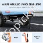 Kranas pikapui, sukiojamas, pakėlimo galia 227 kg, plieninis, 360° sukimas - Image 7