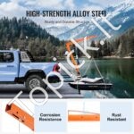 Kranas pikapui, sukiojamas, pakėlimo galia 227 kg, plieninis, 360° sukimas - Image 4