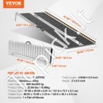 121,92 x 73,7 x 5,1 cm sulankstoma aliumininė slenksčio rampa – iki 363 kg apkrova - Image 3