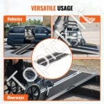 152 cm sulankstoma aliumininė neįgaliųjų slenksčio rampa – iki 363 kg apkrova - Image 4