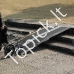 213 cm sulankstoma aliumininė neįgaliųjų rampa – iki 363 kg apkrova - Image 2