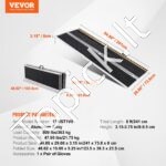 244 cm sulankstoma aliumininė neįgaliųjų rampa – iki 363 kg apkrova - Image 3