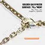 2 vnt. G80 Transportavimo / Tempimo Grandinės – 883,9 cm x 10 mm - Image 4