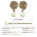 2 vnt. G80 Transportavimo / Tempimo Grandinės – 883,9 cm x 10 mm - Image 3