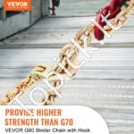 Tvirta 9,53 mm x 6 m kėlimo ir tempimo grandinė - Image 8