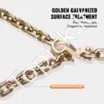 G80 Plieninė Tempimo Grandinė – 316 cm x 10 mm - Image 4