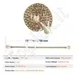 G80 Plieninė Tempimo Grandinė – 316 cm x 10 mm - Image 3