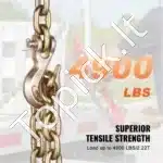 G80 Tempimo / Transportavimo Grandinė – 433 cm x 8 mm - Image 5