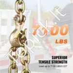 2 vnt. G80 Tempimo / Transportavimo Grandinės – 316 cm x 10 mm - Image 5