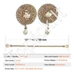 2 vnt. G80 Tempimo / Transportavimo Grandinės – 316 cm x 8 mm - Image 3