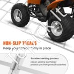 195,6 × 137,9 × 3,8 cm trijų dalių sulankstoma aliuminė pakrovimo rampa – 700 kg keliamoji galia - Image 5