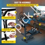 G29, G27, G25 lenktynių simuliatoriaus vairo stovas. - Image 4