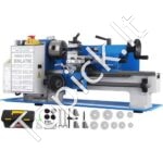 Skaitmeninė stalo metalo tekinimo staklė 0618‑3B – 550 W, 300 mm tarp ašių, tikslumas 0,01 mm