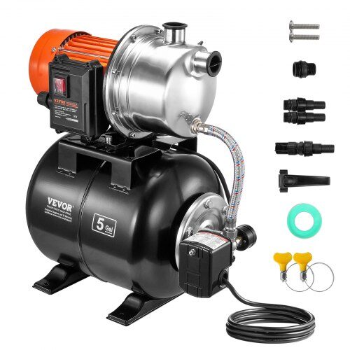 us2FBXGGSJB1HP138UXQ2V22Fgoods_img-v12Fshallow-well-pump-m100-1.2.jpg 735 W sodo siurblys – 3785 l/h, efektyvi laistymo ir baseinų siurbimo sistema - Image 1