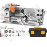 Metalo tekinimo staklės 17,8 × 40,6 cm, 800 W, 50–2500 RPM, MT5 konusas