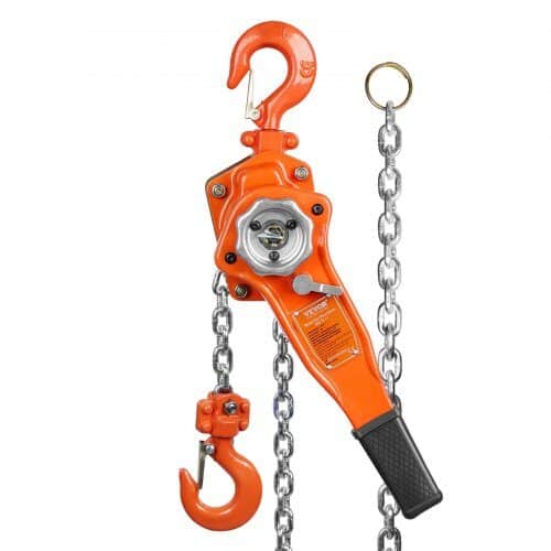 us2FCGSBHLH34T5FT94JLV02Fgoods_img-v22Flever-hoist-m100-1.2.jpg Rankinė plieninė gervė 0,75 t, 1,4 m pakėlimo aukštis - Image 1