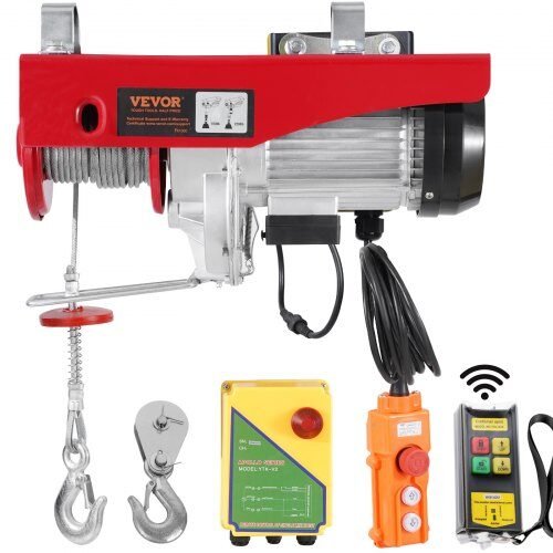 us2FDDGSSHLYXWXSTO5XWV22Fgoods_img-v12Felectric-hoist-m100-1.2.jpg Elektrinė gervė 1000 kg | 1200 W, 12 m trosas, bevielis nuotolinis valdymas - Image 1