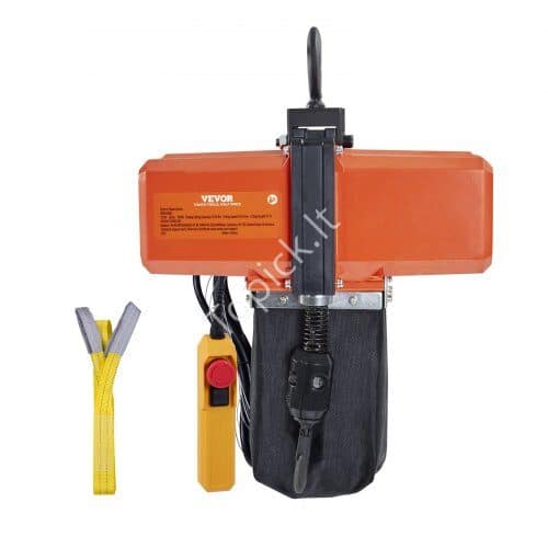 us2FDDHLHLCS25MDB0V1HV22Fgoods_img-v12Fchain-hoist-m100-1.2.jpg Vienfazis Elektrinis Grandininis Keltuvas – 4,5 m Kėlimo Aukštis - Image 1