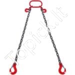 2 Šakų G80 Kėlimo Grandinė – 1,8 m x 8 mm