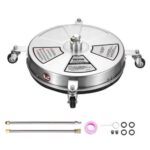 Nerūdijančio plieno paviršių valymo antgalis 457 mm – aukšto slėgio, 4000 PSI, 3,7 l/min, su dviguba purkštukų sistema