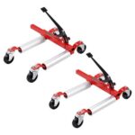 Patvarus automobilio padangų perstatymo rinkinys su 4 ratukais – iki 680 kg talpa