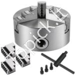 K11–100 3‑čekių tekinimo staklių griebtuvė Ø100 mm