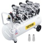 100 l tylus oil‑free oro kompresorius – 69 dB, iki 10 bar slėgio