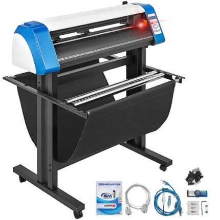 Vinilo Pjovimo Ploteriavimo Staklės | 87 cm Plotis, Pusiau Automatinės, Su Stovu ir Programine Įranga