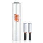 1 ritinėlis stretch plėvelės 381 mm x 305 m, 60 mikronų storio