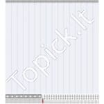 244 × 244 cm skaidri PVC juostinė durų užuolaida (2 mm storio)