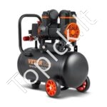 900 W tylus bealyvinis oro kompresorius – 18 L bakas, 70 dB garsumo, 230 V