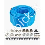 Suspausto oro žarnos sistema, 91,44 m ilgis, 19 mm skersmuo, mėlyna spalva
