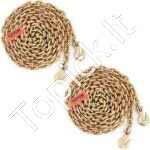2 vnt. G80 Plieninės Tempimo Grandinės Rinkinys – 9,5 mm x 6 m, 3220 kg Talpa