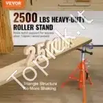 🔧 Reguliuojamas plieninis ritininis stovas (700–1320 mm, iki 1134 kg) 🎯 Ieškai stipraus ir patikimo sprendimo darbui su ilgesnės formos medžiagomis? Šis reguliuojamas ritininis stovas su stipria ritinėlio galvute – puikus pasirinkimas staliaus, metalo apdirbimo bei industrinio naudojimo situacijose. ✅ Aukščio reguliavimas nuo 700 mm iki 1320 mm su patogiu T formos rankenėle – lengvai pritaikomas naudotojo ūgiui ir darbo reikalavimams VEVOR+4VEVOR+4Amazon+4 ✅ Didžiausia apkrova – net 1134 kg (2500 lb) – stabilus atramas veikiantis profesionalų lygmeniu VEVOR ✅ #45 plienas garantuoja ilgaamžiškumą ir atsparumą intensyviam naudojimui VEVOR VEVOR ✅ Sulankstomas bei atjungiamas pagrindas padeda taupyti vietą ir lengvinti transportavimą bei sandėliavimą VEVOR VEVOR ✅ Trikampė bazė suteikia puikų stabilumą net dirbant su sunkiomis detalėmis ar ant nelygios dangos VEVOR VEVOR 📏 Techniniai parametrai: – Reguliuojamas aukštis: 700–1320 mm – Maksimali apkrova: 1134 kg (2500 lb) – Medžiaga: 45# plienas – Svoris su priedais: apie 13,2 kg (29,1 lb) eBay+7VEVOR+7Idealo+7 🔩 Idealus pasirinkimas kartu su staliaus įrankiais kaip staklės, pjaustymo lentos, šlifavimo ar hobeliavimo mašinos – užtikrina nepertraukiamą tiekimo liniją ir stabilų palaikymą ilgesniems darbo ciklams. 🎯 SEO raktiniai žodžiai: ritininis stovas, reguliuojamas ritininis stovas, plieninis ritininis laikiklis, stovas medienai ir metalui, stovas iki 1134 kg ✨ Stabilumas, galia ir ergonomika – šis stovas – patikimas pagalbininkas profesionaliam darbui! 🎯 Produktą rasite tik ToPick. - Image 8