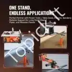 🔧 Reguliuojamas plieninis ritininis stovas (700–1320 mm, iki 1134 kg) 🎯 Ieškai stipraus ir patikimo sprendimo darbui su ilgesnės formos medžiagomis? Šis reguliuojamas ritininis stovas su stipria ritinėlio galvute – puikus pasirinkimas staliaus, metalo apdirbimo bei industrinio naudojimo situacijose. ✅ Aukščio reguliavimas nuo 700 mm iki 1320 mm su patogiu T formos rankenėle – lengvai pritaikomas naudotojo ūgiui ir darbo reikalavimams VEVOR+4VEVOR+4Amazon+4 ✅ Didžiausia apkrova – net 1134 kg (2500 lb) – stabilus atramas veikiantis profesionalų lygmeniu VEVOR ✅ #45 plienas garantuoja ilgaamžiškumą ir atsparumą intensyviam naudojimui VEVOR VEVOR ✅ Sulankstomas bei atjungiamas pagrindas padeda taupyti vietą ir lengvinti transportavimą bei sandėliavimą VEVOR VEVOR ✅ Trikampė bazė suteikia puikų stabilumą net dirbant su sunkiomis detalėmis ar ant nelygios dangos VEVOR VEVOR 📏 Techniniai parametrai: – Reguliuojamas aukštis: 700–1320 mm – Maksimali apkrova: 1134 kg (2500 lb) – Medžiaga: 45# plienas – Svoris su priedais: apie 13,2 kg (29,1 lb) eBay+7VEVOR+7Idealo+7 🔩 Idealus pasirinkimas kartu su staliaus įrankiais kaip staklės, pjaustymo lentos, šlifavimo ar hobeliavimo mašinos – užtikrina nepertraukiamą tiekimo liniją ir stabilų palaikymą ilgesniems darbo ciklams. 🎯 SEO raktiniai žodžiai: ritininis stovas, reguliuojamas ritininis stovas, plieninis ritininis laikiklis, stovas medienai ir metalui, stovas iki 1134 kg ✨ Stabilumas, galia ir ergonomika – šis stovas – patikimas pagalbininkas profesionaliam darbui! 🎯 Produktą rasite tik ToPick. - Image 6