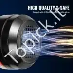 0,75 kW 1400 RPM vienfazis AC variklis – 220–240 V, 5,45 A, 80 B3 rėmas, 19 mm velenas - Image 5